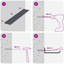 Steel Floating Shelf-1890195316