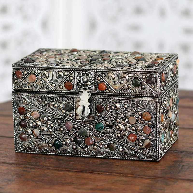 Jewelry Box + Mirror