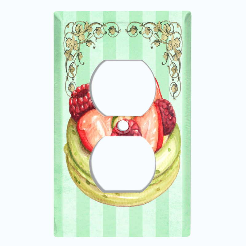 Food & Beverage 1 - Gang Duplex Outlet Standard Wall Plate