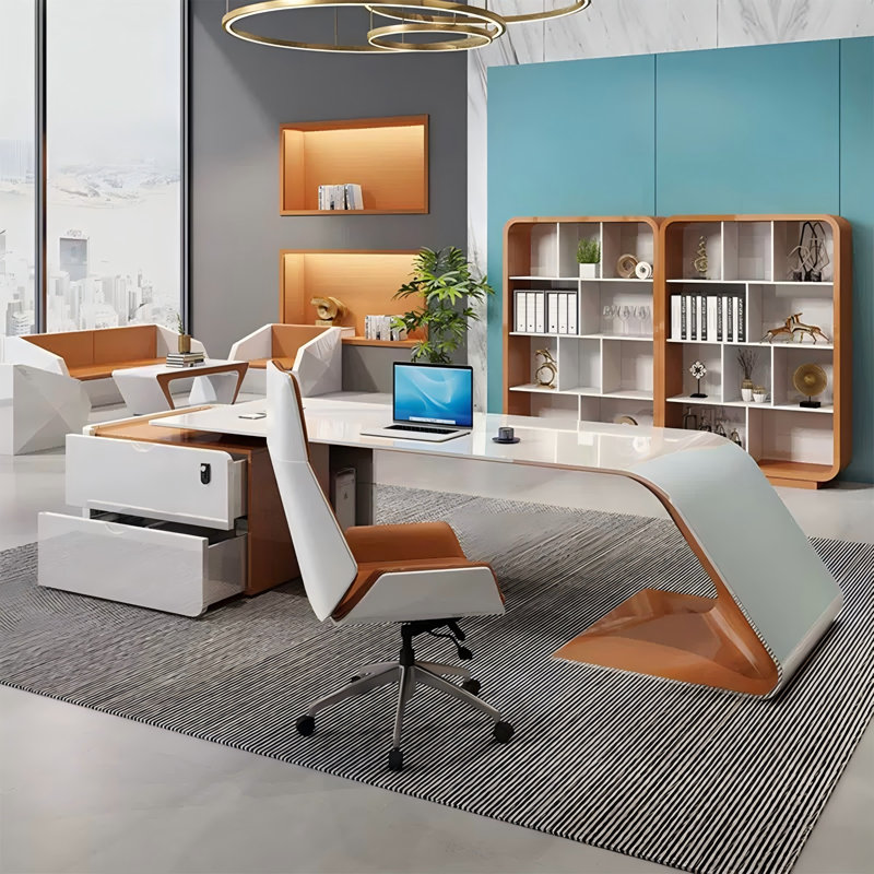 Bureau de direction 62,99 po, H 29,5 po x l 62,9 po x P 29,5 po