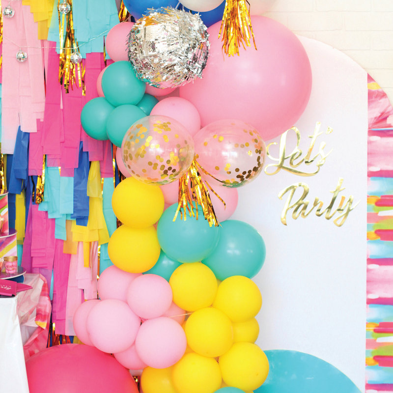 Guirlande fantaisie 1 'Champagne