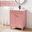 Sharee 24" Single Bathroom Vanity With Ceramic Sink Top, Faucet, Decorative Wavy Edge-1015881932