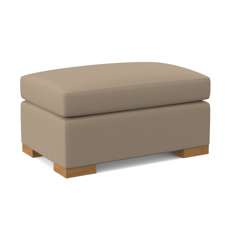 Elkins Ottoman, Amber, Filigree Ivory