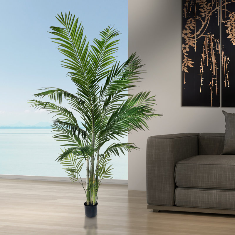 42'' Faux Palm Tree in Pot