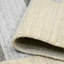 Tapis ivoire / blanc en laine tissé à la main Blend-32923722