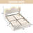 Bed Frames Lamb Velvet Beds Cute Platform Bed Frame Sturdy Platform Bed-1128640492-1128640494