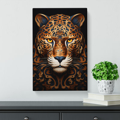 Leopard Op - Wrapped Canvas