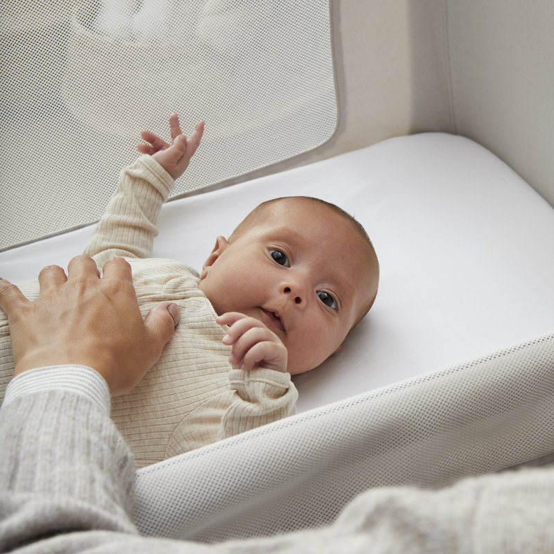 Cot Bed, Grey