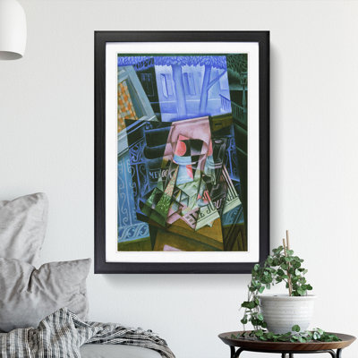 An Open Window by Juan Gris - Picture Frame Graphic Art