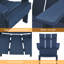 Chaise Adirondack pliante 4 pièces Atiah-803847465