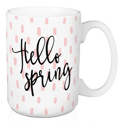 Grande tasse à café hello spring Gomer