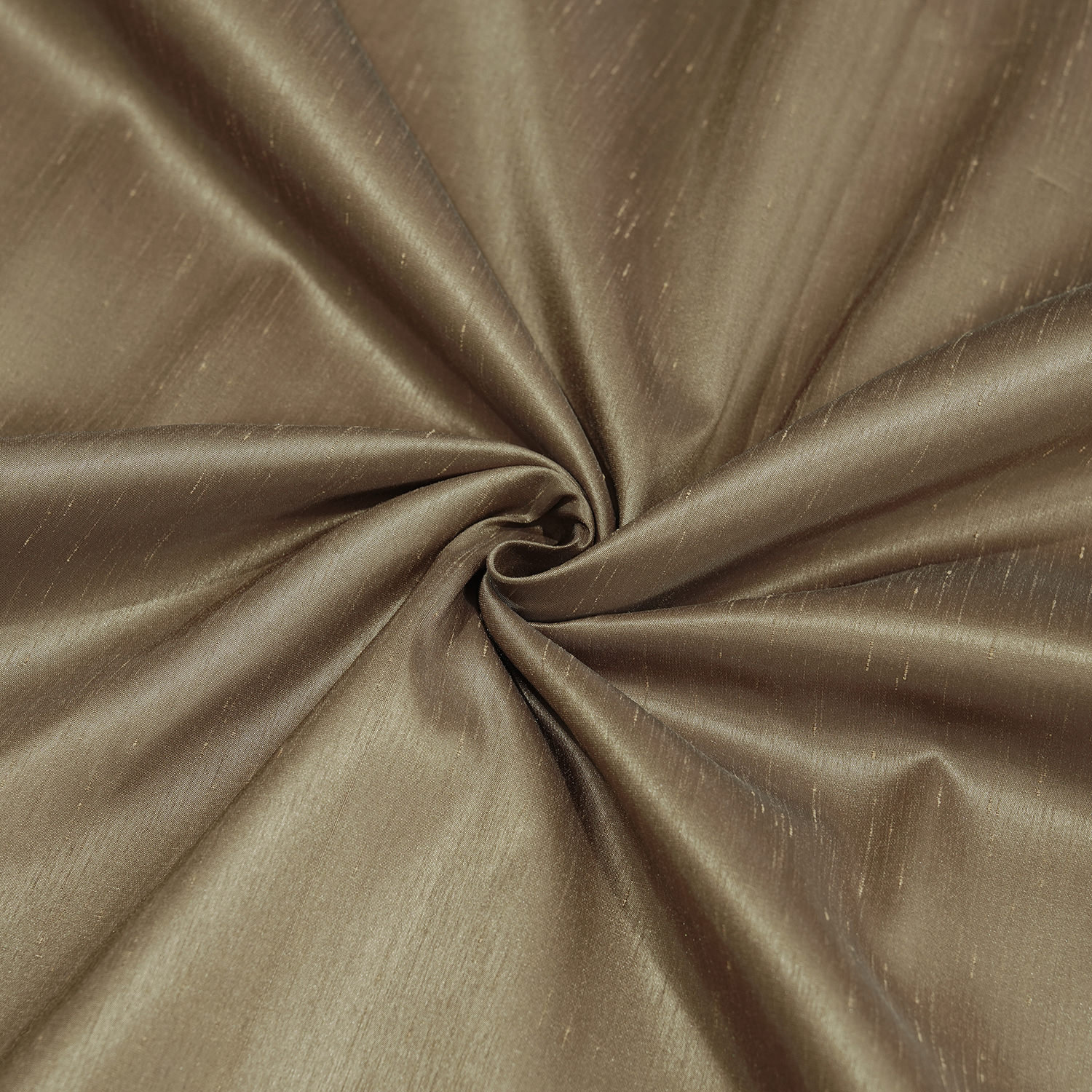 Rayne Room Darkening Faux Silk Curtain Panel, Flax Gold, 50" W x 84" L