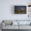 Art mural sur toile tendue - Inigo Cia «Desert Milky Way» pour décoration de salon, de chambre à coucher ou de bureau - 16 x 24