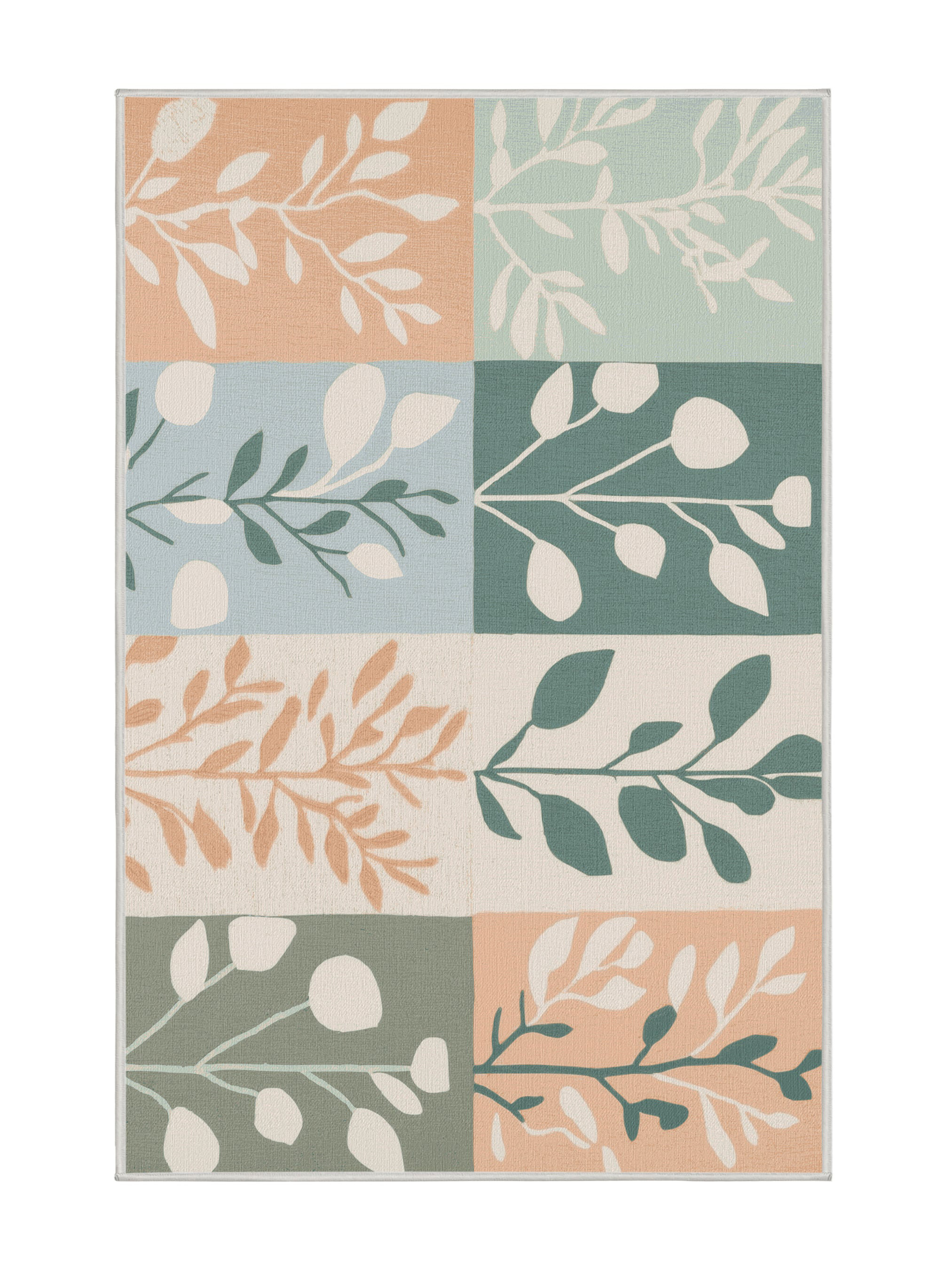 East Urban Home Vine Tapestry Rug | Wayfair