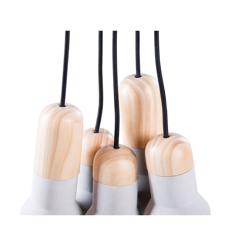 Apure 5 - Light Grey Cluster Pendant