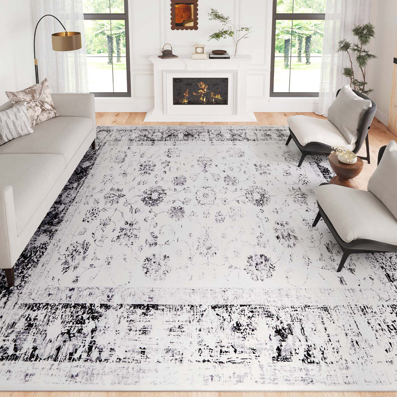 Tapis oriental persan Imitation Cashmere, Rectangle 5 pi x 7 pi