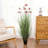 48" Artificial Potted Grass With Flowers-607294753