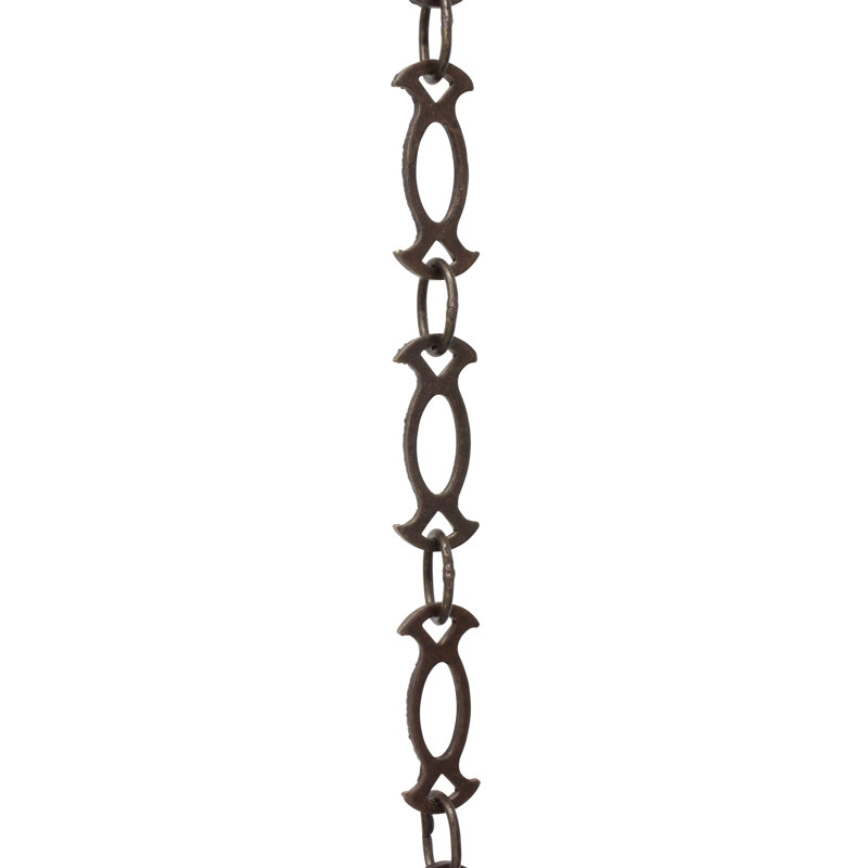 Lustre soudé Motif Link, Bronze, H 12 po x l 0,71 po x P 0,08 po