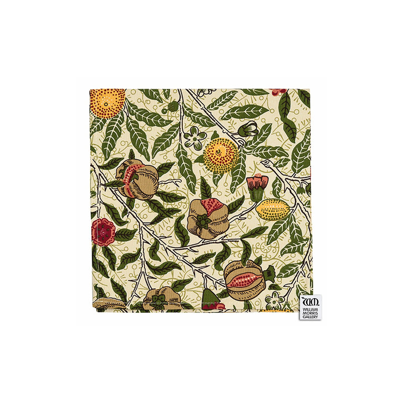 Lassen Cotton Floral Square Napkin