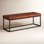 Pearson 50"-55" Tufted Genuine Leather Bench