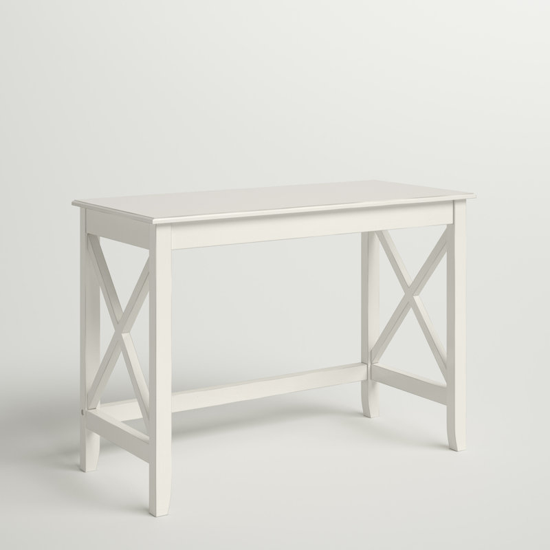 Kristopher Writing Desk, 29.5" H x 35.75" W x 15.75" D, Brown