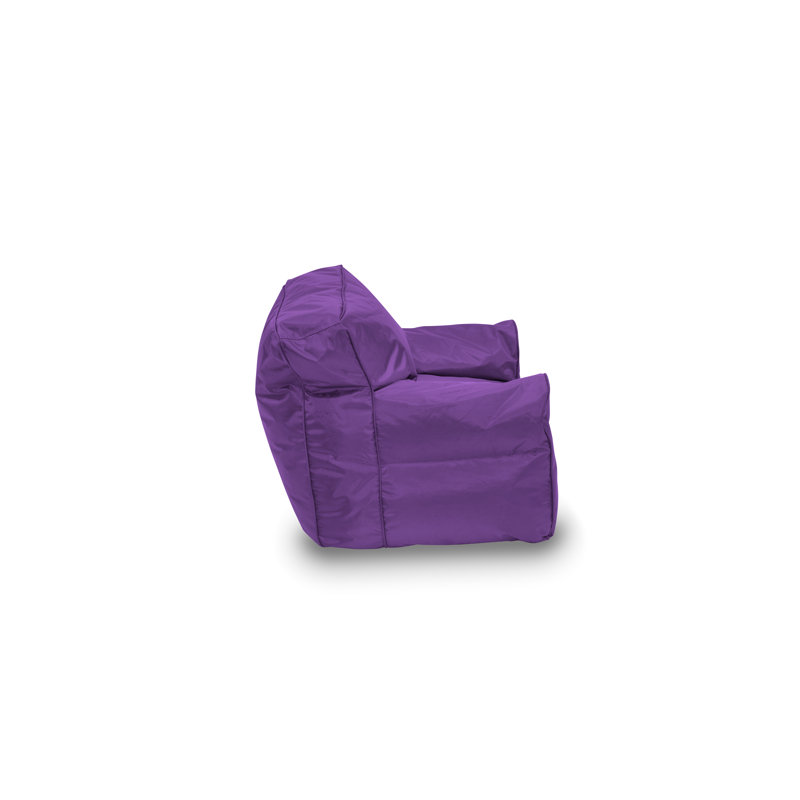 Outdoor Friendly Refillable Classic Bean Bag, Purple