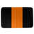 Noir / milieu orange clair