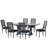 Lamm Extendable Trestle Dining Set-70601892-70601890