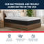 Matelas en mousse viscoélastique, sensation moyenne, matelas 10 po Freshrise-53134390