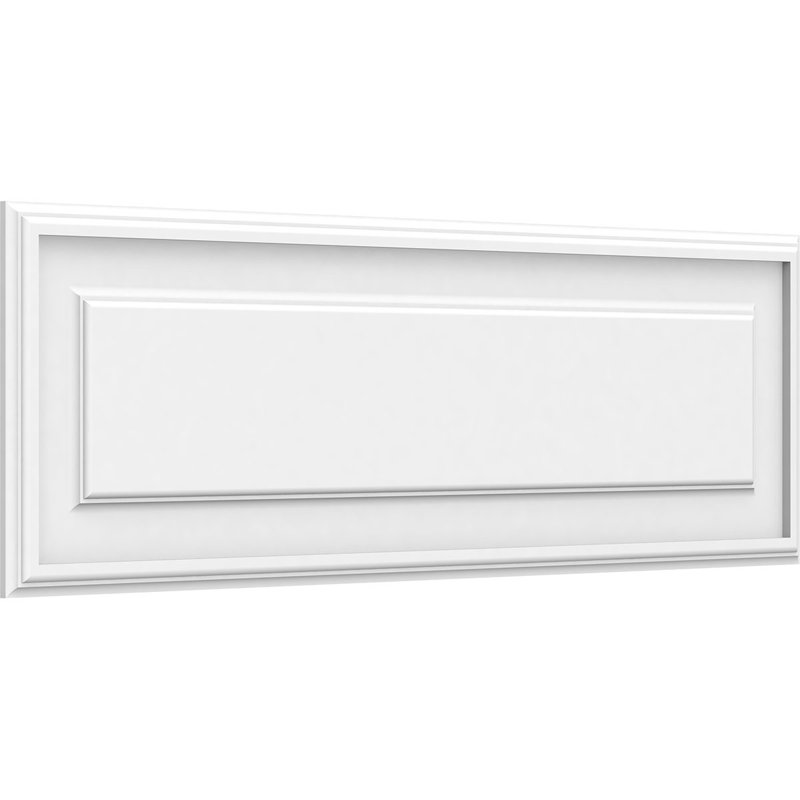 Legacy Raised Decorative Wall Panel, 12"H x 38"W x 0.63"D