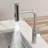 4 - Mode 360 Pull Down Kitchen Faucet With Brushed Nickel Finish, Splash Technology, Reliable Ceramic Cartridge, Complete Accessories For Installation, Modern Decor Rotating In Spray Options,-253319086