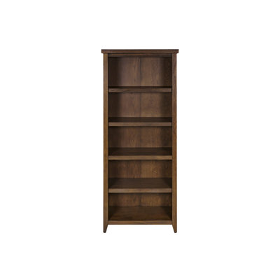 Haymark Open Wood Bookcase, Bookcase Shelves, Light Brown by Birch Lane
