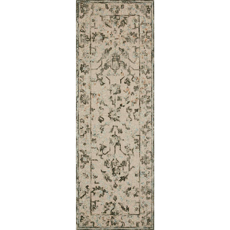 Erland Wool Floral Indoor Rug, Rectangle 3'6" x 5'6"