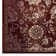 Tapis bourgogne et beige Modway Cynara