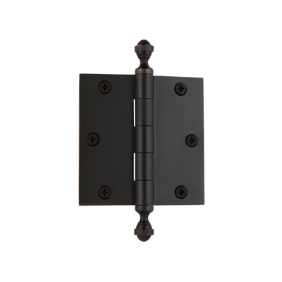 3.5'' x 3.5'' Brass Butt Bearing Hinge