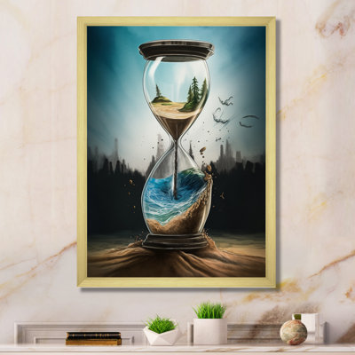 " Hyperealistic Hour Glass I "