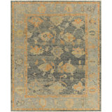 Antique One Of A Kind One-of-a-Kind 8'7" X 10'7" Hand Knotted Area Rug