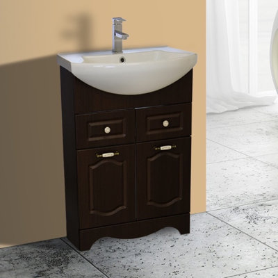 Ensemble de meuble-lavabo pour salle de bain simple 24 po Classic
