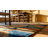 Antique Art Deco Room Size Wool Blue, Multicolor Rug