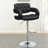 Upholstered Bar stools(Set of 2)-1985234445