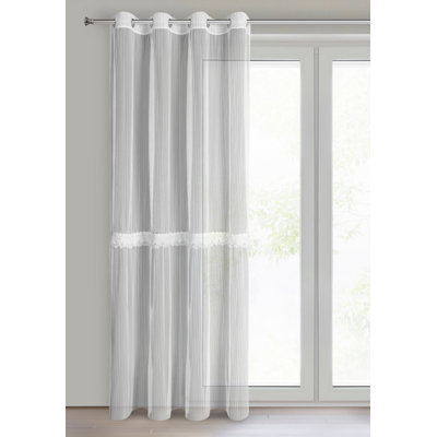 Isleboro Sheer Curtain Single Panel