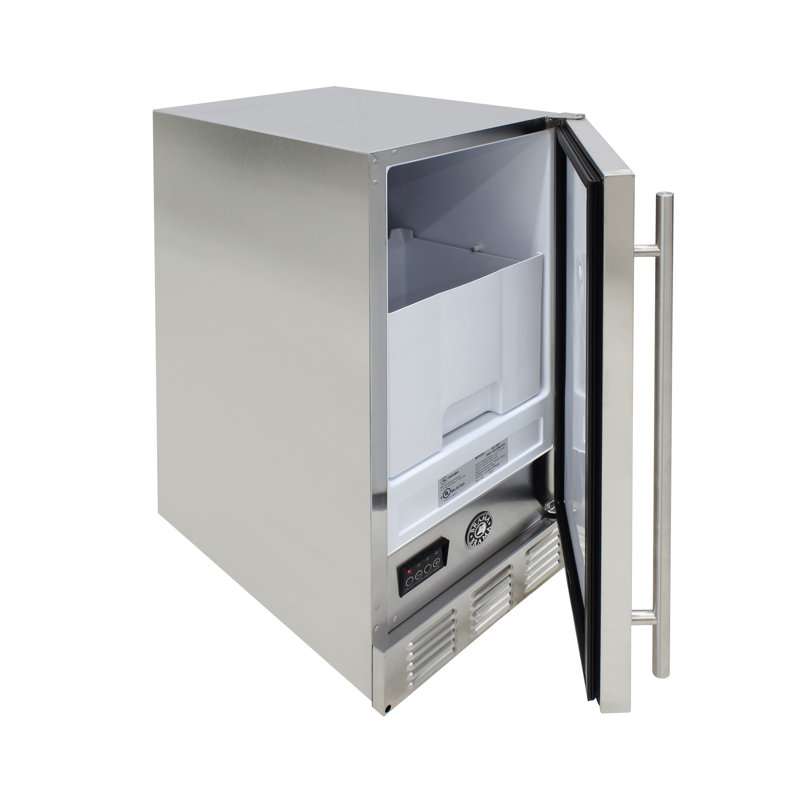 Brama Stainless Steel Outdoor Undercounter Ice Maker