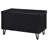 Clackamas Black 2-Door Storage Bench-18582655