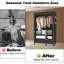 109cm Portable Wardrobe-1990590596