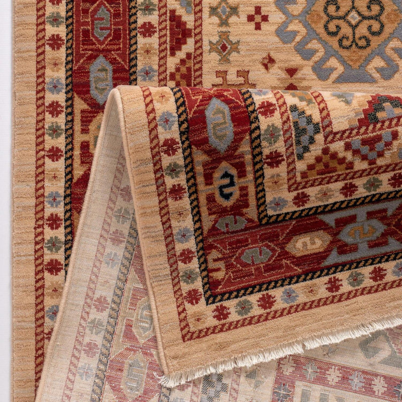 Chrystene Oriental Handmade Machine Woven Rectangle 200cm x 200cm Wool Area Rug