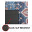 Tapis oriental bleu / rouille Deblois-1874215823