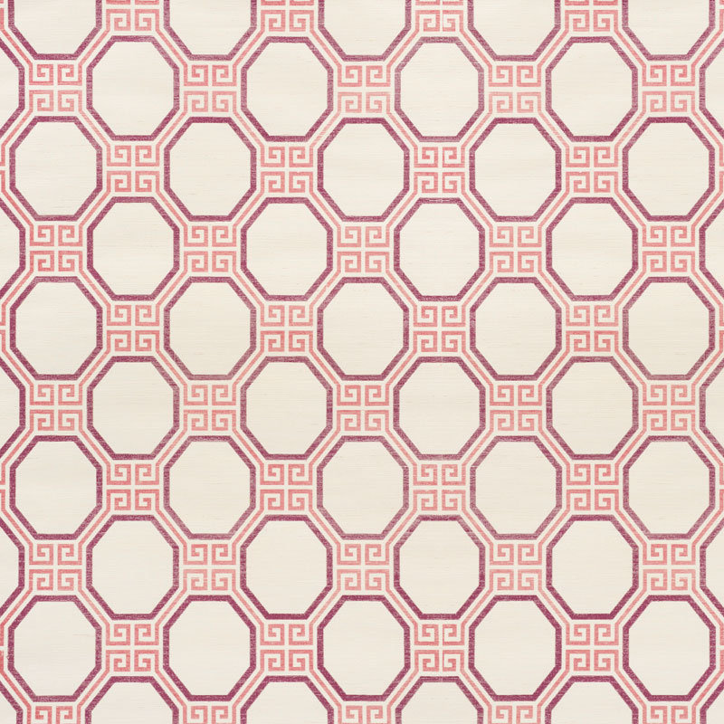 Papier peint Octavia Sisal, Cinabre