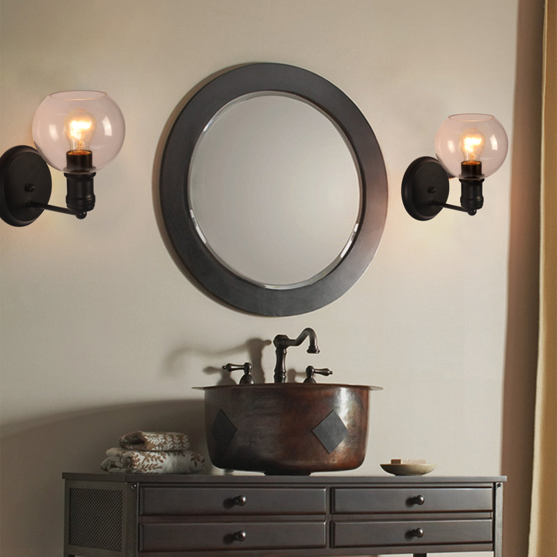 Martyna Glass Armed Sconce