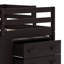 Lit mezzanine simple avec armoire de rangement et tablette-1465958267