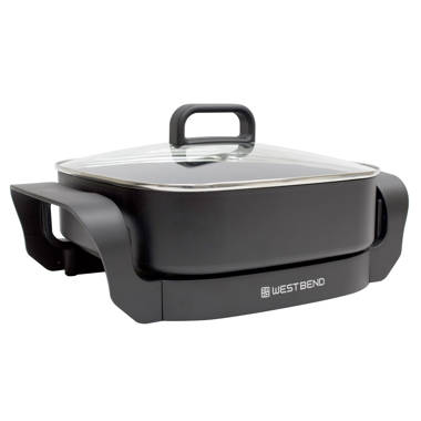 GreenLife Healthy Power Square Electric Skillet - Black